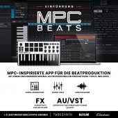 AKAI Professional MPK Mini MKIII - 8 Arkadan Aydınlatmalı Davul Pedli 25 Tuşlu USB MIDI Klavye - 2
