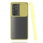 Xiaomi Mi Note 10 Lite Kılıf Lensi Sürgülü Kamera Koruyucu Kılıf - 7