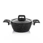 Schafer Savor Yanmaz Yapışmaz 7 Parça Siyah Tencere Seti - 8