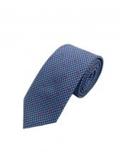 Brianze Bordo Puantiyeli Kravat Mendil Set thumbnail 2