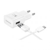 Samsung TA20 Adaptec Fast Charge. Hızlı Seyahat Şarjı Micro Çıkışlı Beyaz (Samsung Türkiye Garantilidir) - 1