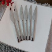 Seramikci 6lı Pasta Bıçağı Platin - 1