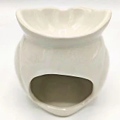 Seramik Buhurdanlık Baykuş Bej - 2