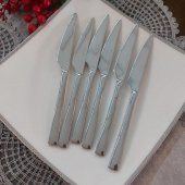 Seramikci 6lı Yemek Bıçağı Platin - 1