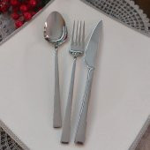 Seramikci 6lı Yemek Bıçağı Platin - 2