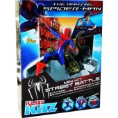 Lisanslı Klip Kitz Spider-man Örümcek Adam Mini Kit Street Battle Maketi - 2