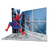 Lisanslı Klip Kitz Spider-Man Mini Kit Web Slinger Maket - 1