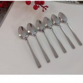 Seramikci 6lı Çay Kaşığı Platin - 1