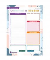 Günlük Planlayıcı - Daily Planner - Ders Çalışma Planlayıcı - Planlama Defteri - 1