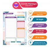 Günlük Planlayıcı - Daily Planner - Ders Çalışma Planlayıcı - Planlama Defteri - 2