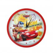 YKC Şimşek McQueen Cars Çocuk Odası Duvar Saati-Lisanslı - 1