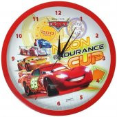 YKC Şimşek McQueen Cars Çocuk Odası Duvar Saati-Lisanslı - 2
