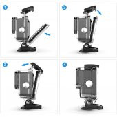 GoPro Hero 9 / 10/11 Black Uyumlu 40M Su Geçirmez Kılıf Housing - 6