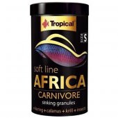 Tropical Softline Africa Carnivore S Afrika Balıkları İçin Dibe Batan Yumuşak Taneli Granül Balık Yemi 100 Ml 60 Gr - 4