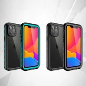 Apple iPhone 13 Pro Max Kılıf 1-1 Su Geçirmez Kılıf - 8