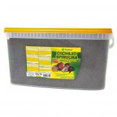 Tropical Cichlid Spırulına Medıum Sticks Cichlid Balıkları İçin Spırulına Algli Çubuk Balık Yemi 10 Lt 3.6 Kg - 1