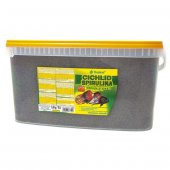 Tropical Cichlid Spırulına Medıum Sticks Cichlid Balıkları İçin Spırulına Algli Çubuk Balık Yemi 10 Lt 3.6 Kg - 5