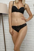 Nipora Kadın Sırt Dantelli Destekli Sütyen Takım Bralet Takım 4406 - 5