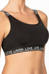 Nipora Kadın Pedli Sütyen Sporcu Büstiyeri 8527 - 1