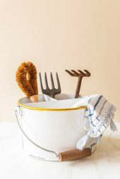 Country Tarzı Ahşap Kuluplu 3 Bölmeli Banyo & Mutfak Düzenleyici thumbnail 1