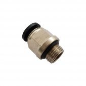 1/8 4mm Pnömatik Düz Rekor - 1