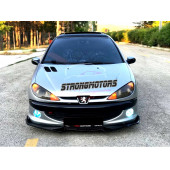 Peugeot 206 - 206+ Ön Tampon Eki Bodykit Karlık Lip - 2