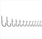 Eagle King 1501NI Çapraz Nikel Sinek İğne - 1