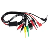 Power SupplyGüç Kaynağı Ara Kablosu Timsah ve Kancalı Uçlar - 4