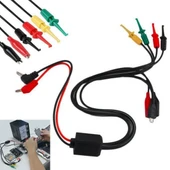 Power SupplyGüç Kaynağı Ara Kablosu Timsah ve Kancalı Uçlar - 1