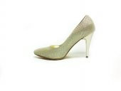 Çarıkçım Stiletto Kadın Ayakkabı Dore-Simli 61 700 - 3