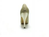 Çarıkçım Stiletto Kadın Ayakkabı Dore-Simli 61 700 - 7