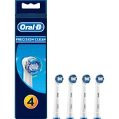 Oral-B EB20-4 Precision Clean 4'lü Diş Fırçası Yedek Başlığı - 1