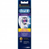 Oral-B EB18-4 3D White 4lü Diş Fırçası Yedek Başlığı - 2