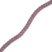 Gümüş Pembe Taşlı Gurmet Zincir Bileklik thumbnail 1