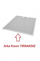 Davlumbaz Filtresi 253x300 Aspiratör Tel Filtre Ön Kısım Tek Tırnak, Arka Kısım Tırnaksız - 2