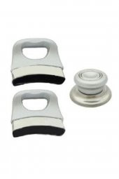 Bütün Tencere Tavalara Uygun Beyaz Sap Kulp Tutma Seti - 1