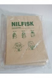 Nilfisk  Ga70 Gs80 Gs90 Elektrikli Süpürge Torbası Kagıt 10 Adet - 1