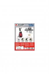 Arçelik S 4250 Süpürge Sentetik Toz Torbası 20 Adet - 1