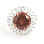 925 Ayar Gümüş Baget Taşlı Zultanit Yüzük thumbnail 3