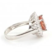 925 Ayar Gümüş Baget Taşlı Zultanit Yüzük thumbnail 4