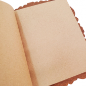 Romantik Sevgili Temalı Ahşap Defter - 2