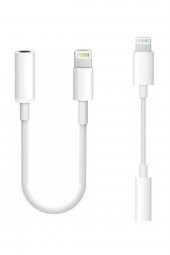Iphone 7 8 X Plus Kulaklık Çevirici Lightning Bluetooth Aux Dönüştürücü - 1