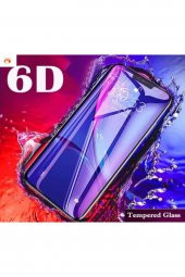Heartz Samsung Galaxy A50 Siyah Temperli Cam Full Ekran Koruyucu - 8