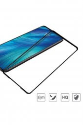Heartz Realme 6 Pro Siyah Temperli Cam Full Ekran Koruyucu - 2