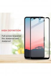 Heartz Realme 6 Pro Siyah Temperli Cam Full Ekran Koruyucu - 3