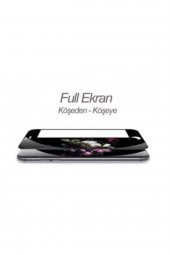Heartz Apple İphone 8 Plus Siyah Temperli Cam Full Ekran Koruyucu - 3