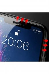 Heartz Apple İphone 8 PLUS Siyah Ceramic Nano Tam Kapatan Ekran Koruyucu - 4