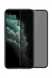 Subway Apple Iphone Xs Max Privacy Hayalet Cam Ekran Koruyucu Siyah - 1