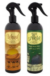 Uhud Ve Mescidi Aksa Kokusu Sprey 400 Ml. Siyah thumbnail 2