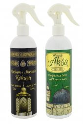 Makamı İbrahim Ve Mescidi Aksa Kokusu Sprey 400 Ml. Beyaz thumbnail 2